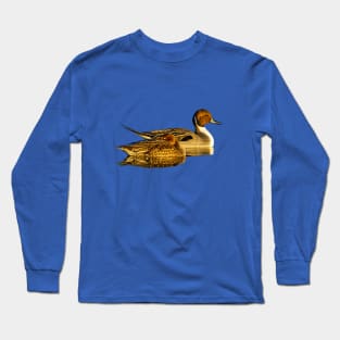 Mr & Mrs Pintail Duck Long Sleeve T-Shirt